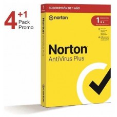 Pack promo 4+1 - Norton Antivirus - 2GB almacenamiento